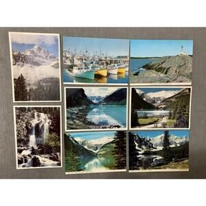 Vintage Banff National Park Canada Postcards LOT of 8